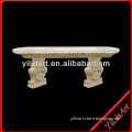Practical Marble Stone Garden Bench For Resting YL-S103
